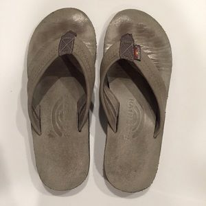 Women’s Rainbow Flip Flop Sandals in Gray